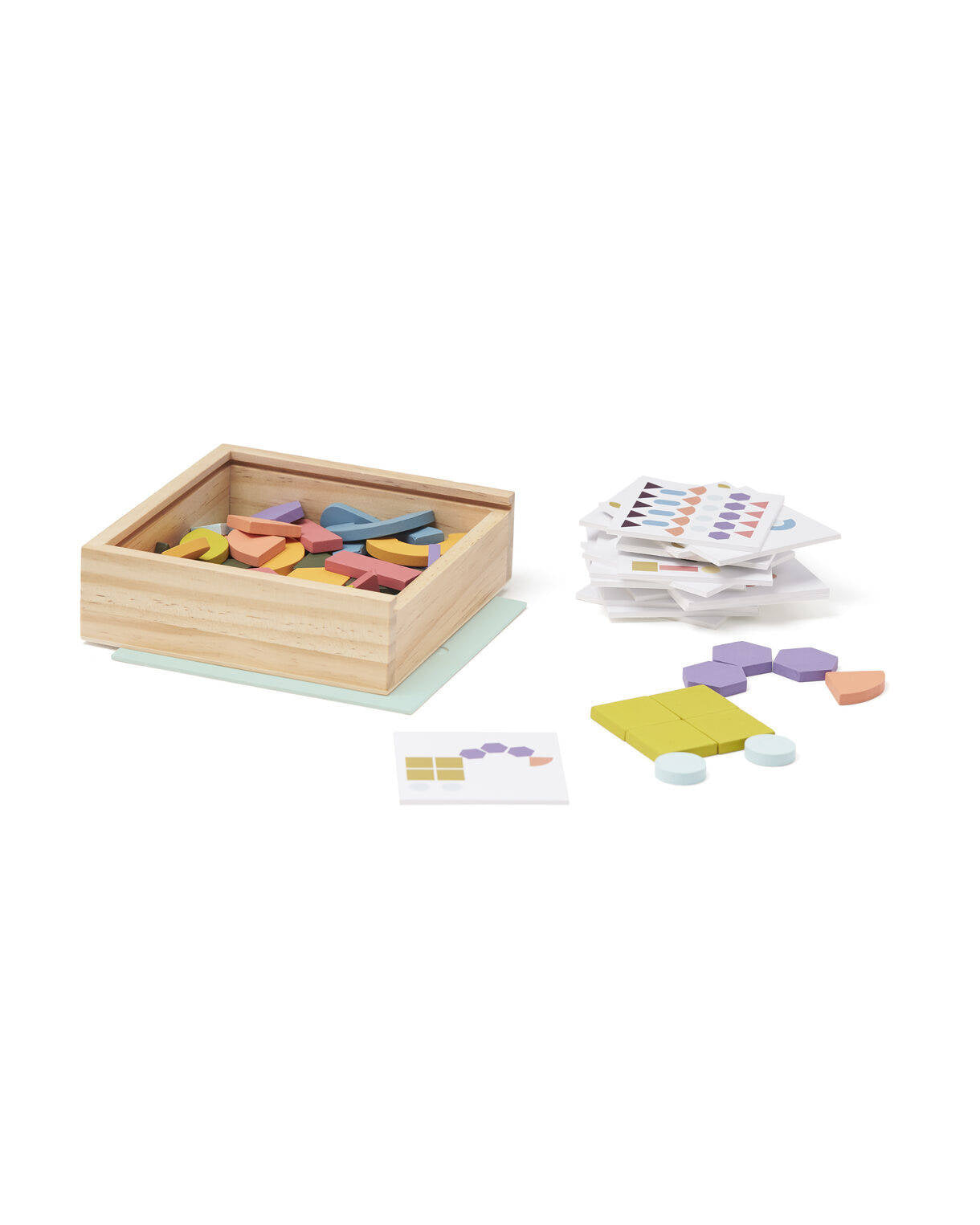 Drewniana układanka/puzzle-mozaika