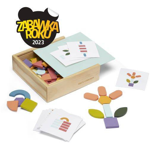 Drewniana układanka/puzzle-mozaika