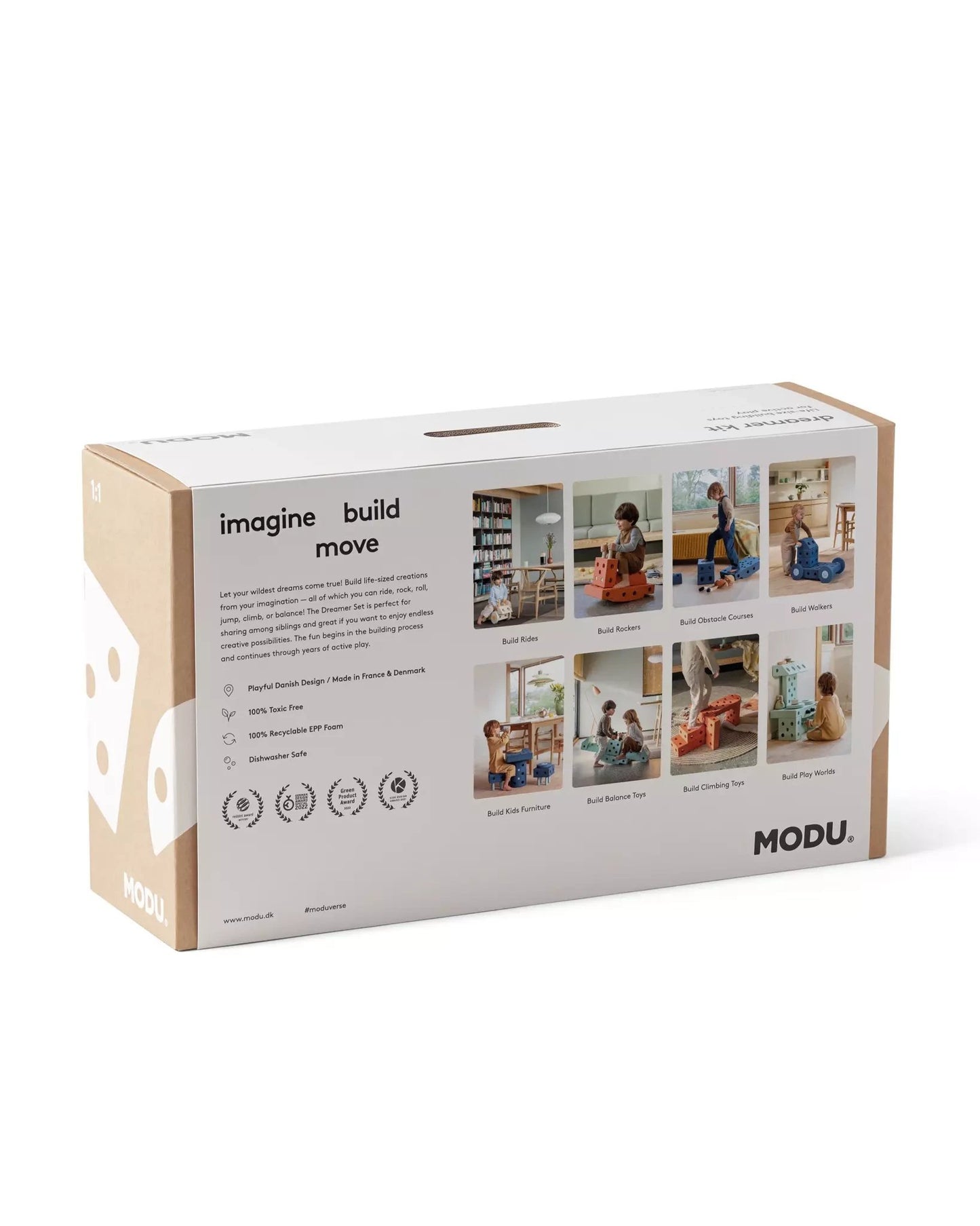 MODU Dreamer set – Kreatywne klocki rozwijające motorykę dużą