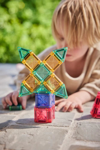 klocki magnetyczne mini, Cleverclixx Mini Tiles, magnetyczne klocki dla dzieci, klocki edukacyjne STEAM, klocki magnetyczne w podróży, mini klocki magnetyczne, klocki od 3 lat