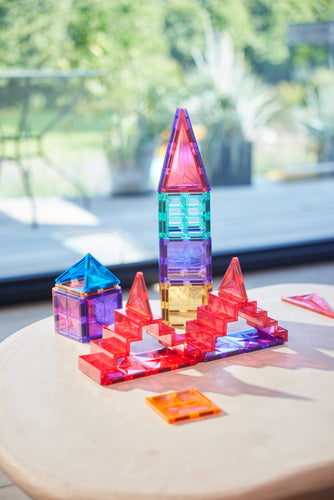 klocki magnetyczne dla dzieci, Cleverclixx, magnetyczne klocki konstrukcyjne, zabawki STEAM, klocki edukacyjne 3D, zestaw rozszerzający klocki magnetyczne, klocki magnetyczne od 3 lat