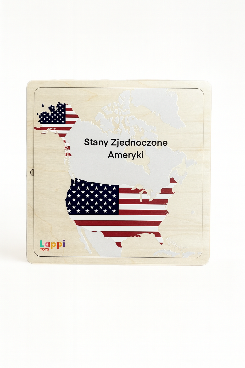 Mapa Stanów Zjednoczonych
 | Nauka Geografii i Flag | Edukacyjna Zabawka STEM