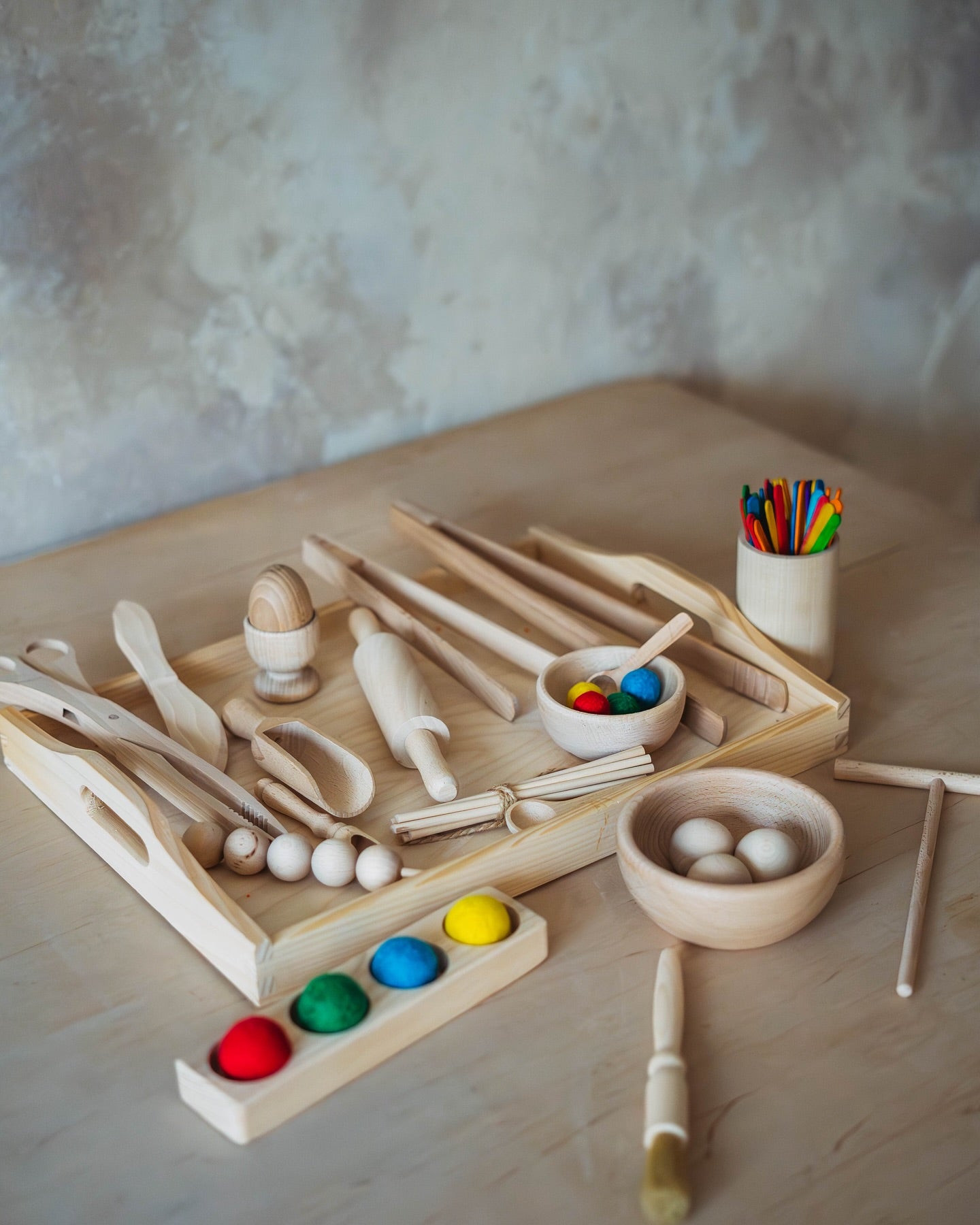 Kreatywny zestaw Montessori