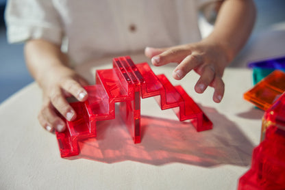 klocki magnetyczne dla dzieci, Cleverclixx, magnetyczne klocki konstrukcyjne, zabawki STEAM, klocki edukacyjne 3D, zestaw rozszerzający klocki magnetyczne, klocki magnetyczne od 3 lat