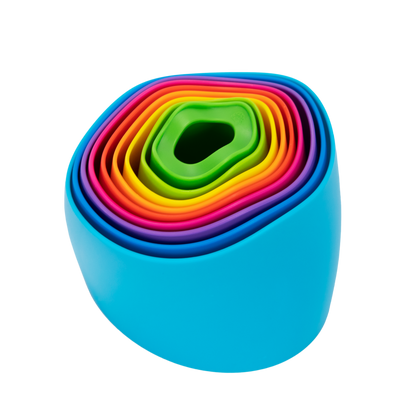 Wieża SpiroKu – Kolorowa Spiralna Piramidka
