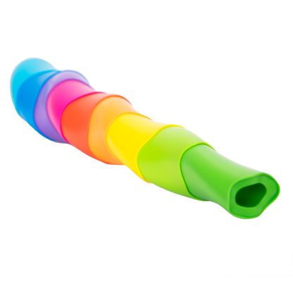 wieża SpiroKu, Fat Brain Toy, piramidka dla dzieci, zabawka edukacyjna, zabawka sensoryczna, układanka dla dzieci, zabawka rozwijająca, kreatywna piramidka, zabawka logiczna, rozwój motoryki, prezent dla dziecka 3+, zabawka Montessori, kolorowa wieża
