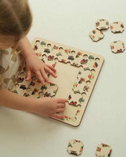 Zabawka montessori układanaka