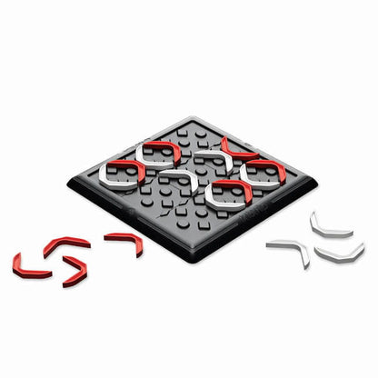 gra strategiczna, gra logiczna, kółko i krzyżyk, Tik Tak Flip, gra dla dzieci 8+, gra edukacyjna, planszowa gra rodzinna, rozwijanie logicznego myślenia, gra drewniana, zabawa dla całej rodziny, prezent dla dziecka