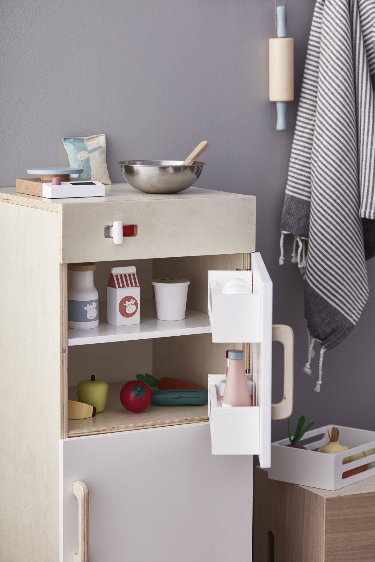 Kid's Concept - Lodówka z zamrażarką KID'S HUB